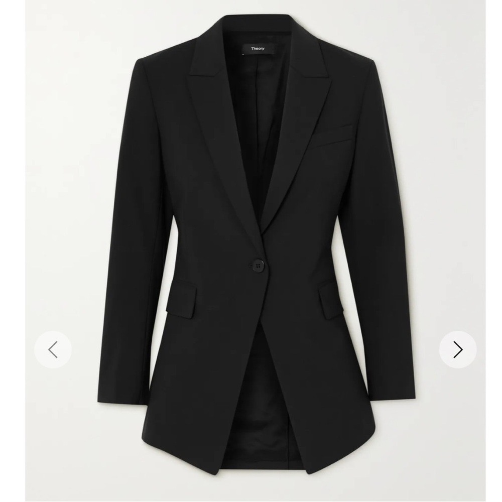 Theory Etiennette grain de poudre blazer